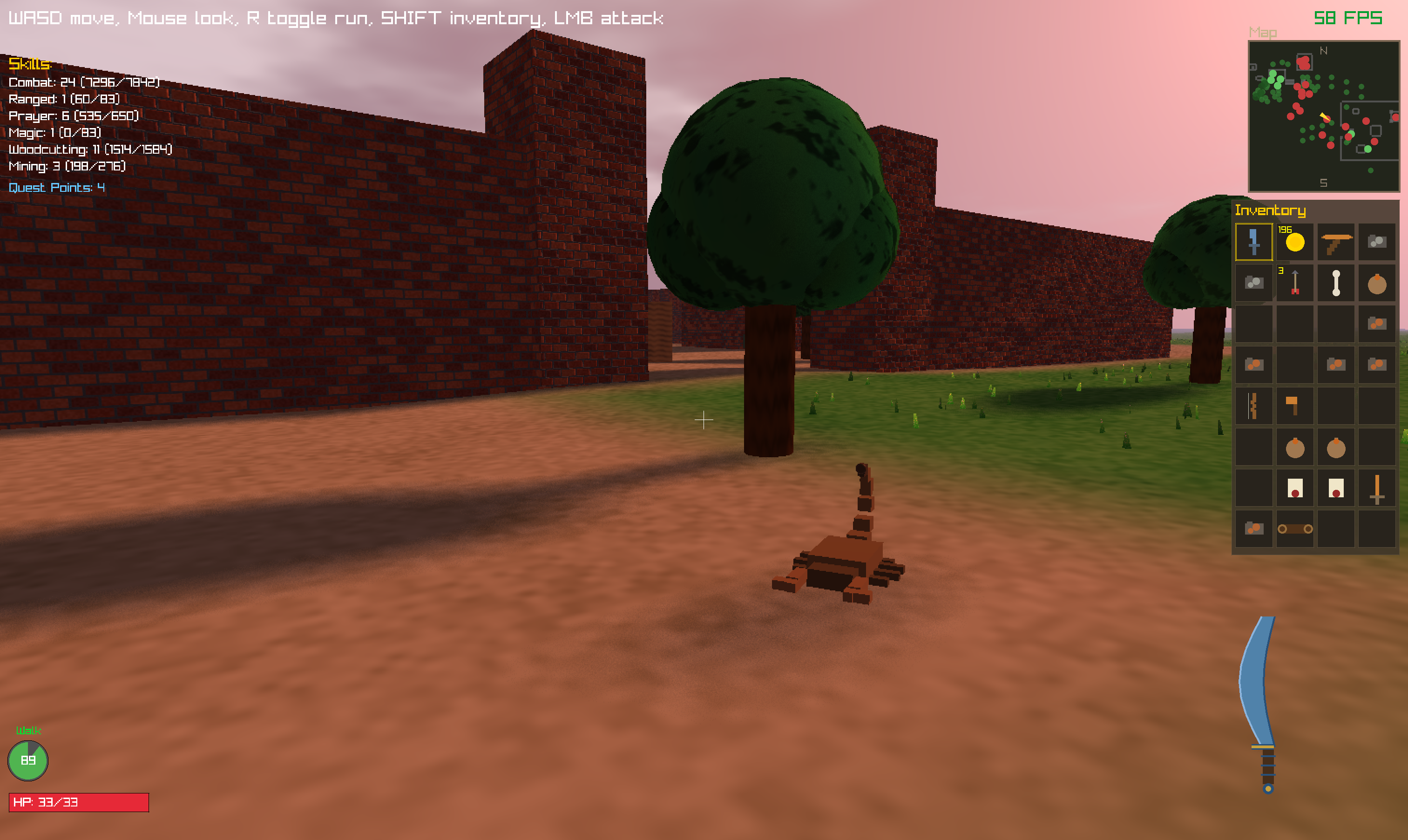 Al Kharid desert region